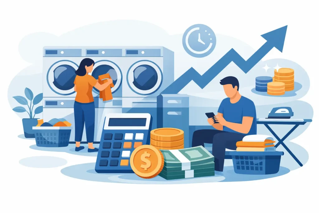 Quanto custa lavanderia self service?
